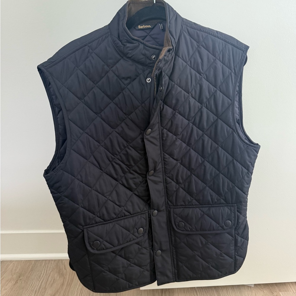 Barbour Dark Quilted Men's Vest
